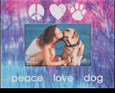 Gifts:  Picture "Frame Peace Love Dog"