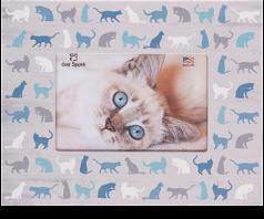 Gifts: Picture Frame All Over Cats Design