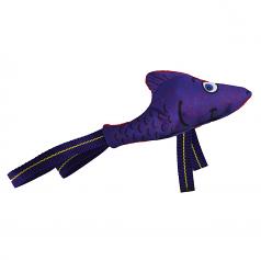 Dog Toy: Flyin' Fish Cordura Squeaker Dog Toy