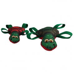 Dog Toy: Tommy Turtle Cordura Squeaker Dog Toy