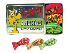 Cat Toy: "Stinkies" Yeowww! Stuffed with Organic Catnip