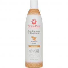 Spa:  Aroma Paws Mandarin Ginger Shampoo & Conditioner