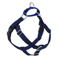 NAVY Freedom No-Pull Harness with Royal Blue Back Loop