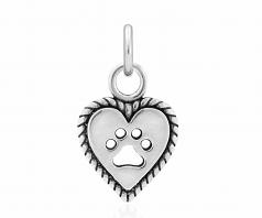 Roped Into Your Heart Pendant- Sterling Silver