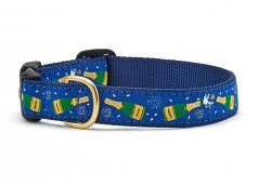 Dog Collars: 5/8" or 1" Wide Champagne Clip Collar