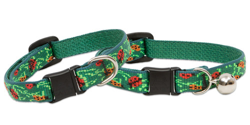 Lupine Cat Collar: Pattern Beetlemania with or without a bell