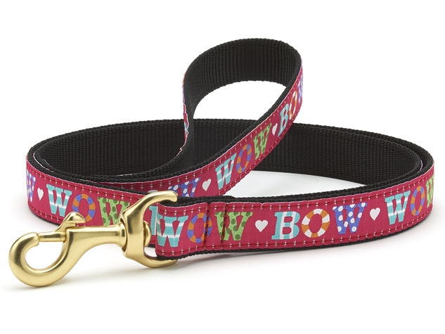 Dog Collars: 5/8" or 1" Wide Bow Wow Clip Collar - Country & Designer Dog Collars/Leashes- Pages of Designs - Dog Collars & ID Tags - Freedom No Pull Harness