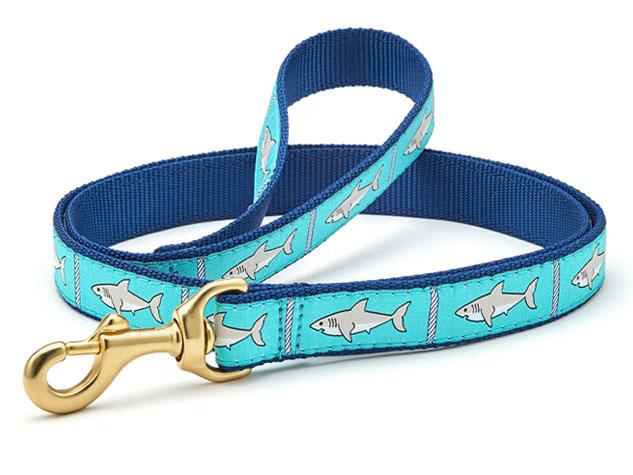 Sharks Waterproof Dog Collar 1 width 