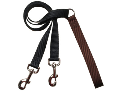 4-Configuration Freedom Training Leash: Matches Brown Harness