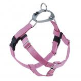 ROSE PINK Freedom No-Pull Harness with Silver Back Loop