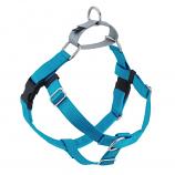 TURQUOISE Freedom No-Pull Harness with Silver Back Loop