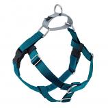 TEAL Freedom No-Pull Harness with Silver Back Loop