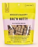 Treats:  Bocce's Bakery Bac' N Nutty Soft-N-Chewy