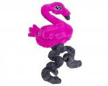Dog Toy:  Cycle Dog Duraplush Flamingo Stretchy Dog Toy