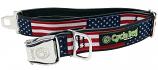 Cycle Dog: WaterProof Stars & Stripes Collar 1.1" or 1.5" Widths