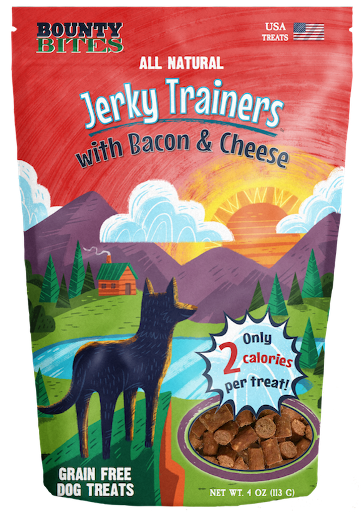 Treats: Jerky Trainers with Bacon with Cheese