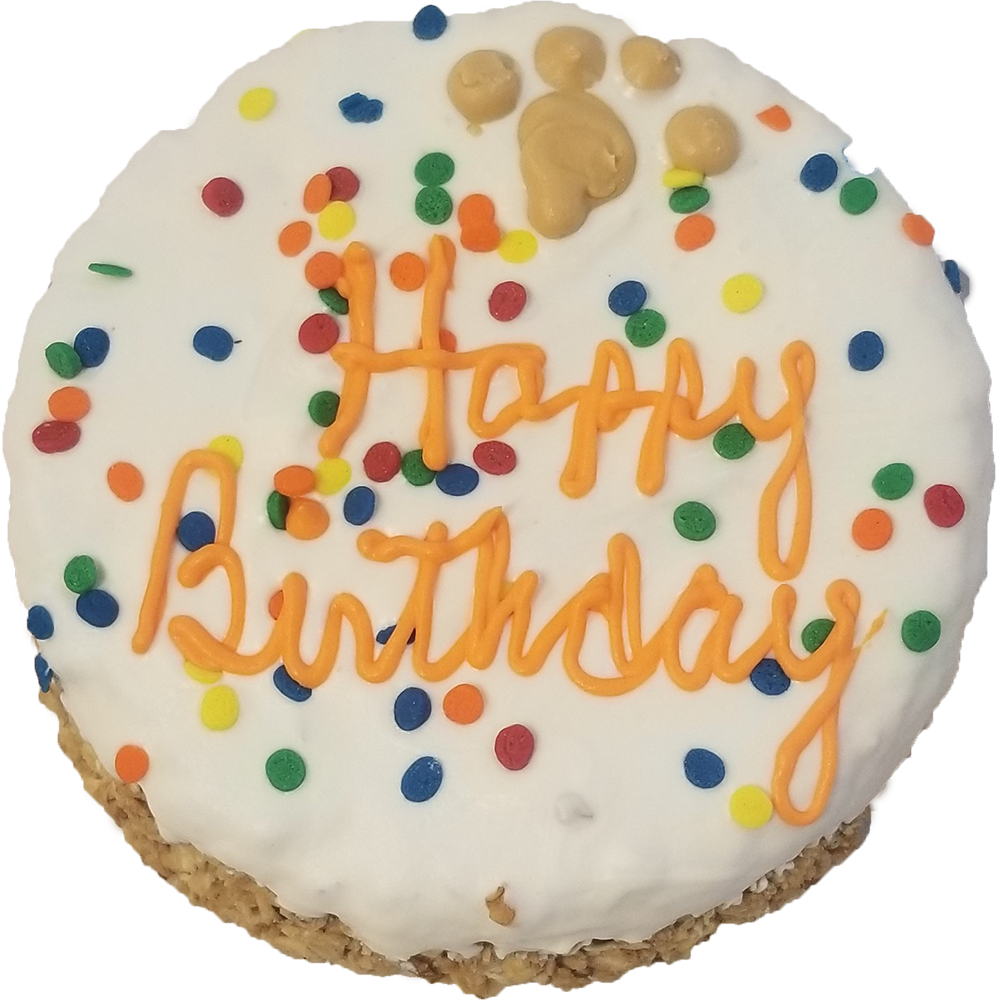 Treats: Birthday Orange Granola "Cake"
