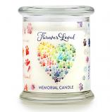 Sympathy:  Forever Loved Sympathy Candle