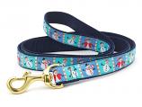 Dog Collars: 5/8" or 1" Wide Holiday Snowmen Leash