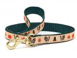 Dog Collars: 5/8" or 1" Wide Holiday, Thanksgiving Turkey Trot Leash