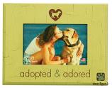 Gifts:  Picture Frame "Adopted & Adored"