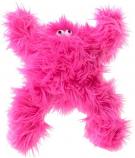 Dog Toy: Boogey Squeaker toy in Hot Pink