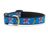 Dog Collars: 5/8" or 1" Wide Skully Clip Collar